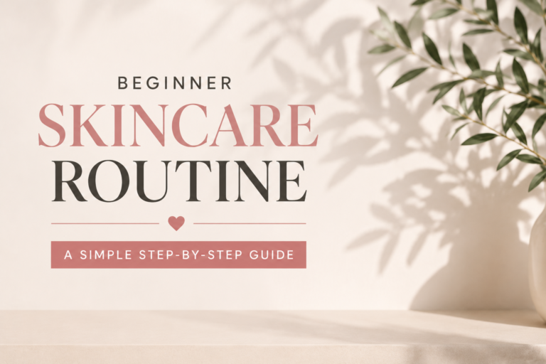 Beginner skincare routine – simple step-by-step guide